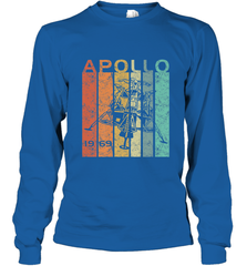 Retro Apollo 11 50th Anniversary Moon Landing 1969 2019 Long Sleeve T-Shirt Long Sleeve T-Shirt - belovedtshirt