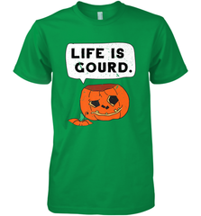 Funny Life Is Gourd Halloween Trick Or Treat Pumpkin Men's Premium T-Shirt Men's Premium T-Shirt - belovedtshirt