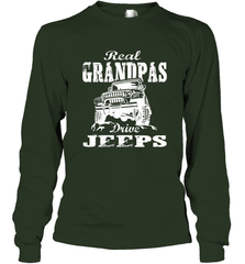 Funny Gift Papa Real Granddpas Drive Long Sleeve T-Shirt Long Sleeve T-Shirt - belovedtshirt
