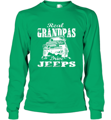 Funny Gift Papa Real Granddpas Drive Long Sleeve T-Shirt Long Sleeve T-Shirt - belovedtshirt
