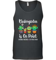 Kindergarten is on point, 1st day of school cactus teacher Men's Tank Top
