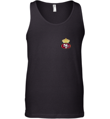 NFL San Francisco 49ers Logo Champion Crorwn Men's Tank Top Men's Tank Top - belovedtshirt