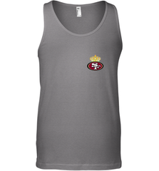 NFL San Francisco 49ers Logo Champion Crorwn Men's Tank Top Men's Tank Top - belovedtshirt