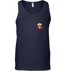 NFL San Francisco 49ers Logo Champion Crorwn Men's Tank Top Men's Tank Top - belovedtshirt