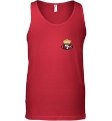 NFL San Francisco 49ers Logo Champion Crorwn Men's Tank Top Men's Tank Top - belovedtshirt