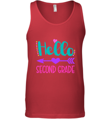Hello Second Grade 2nd Grade Teachers Students Gift Men's Tank Top Men's Tank Top - belovedtshirt