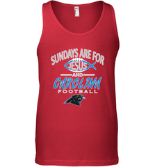 Sundays Are For Jesus and Carolina Funny Christian Football Men's Tank Top Men's Tank Top - belovedtshirt