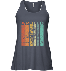 Retro Apollo 11 50th Anniversary Moon Landing 1969 2019 Women's Racerback Tank Women's Racerback Tank - belovedtshirt