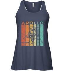 Retro Apollo 11 50th Anniversary Moon Landing 1969 2019 Women's Racerback Tank Women's Racerback Tank - belovedtshirt