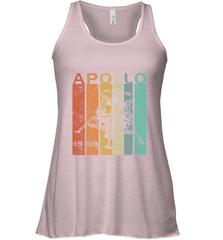 Retro Apollo 11 50th Anniversary Moon Landing 1969 2019 Women's Racerback Tank Women's Racerback Tank - belovedtshirt