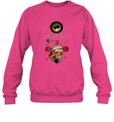 I Found Myself In Wonderland  Alice In Wonderland Crewneck Sweatshirt Crewneck Sweatshirt - belovedtshirt