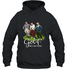 The Three Stooges Golf With Your Friends Hooded Sweatshirt