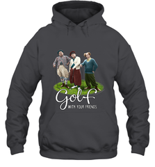 The Three Stooges Golf With Your Friends Hooded Sweatshirt Hooded Sweatshirt - belovedtshirt