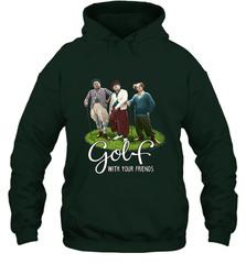 The Three Stooges Golf With Your Friends Hooded Sweatshirt Hooded Sweatshirt - belovedtshirt