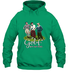 The Three Stooges Golf With Your Friends Hooded Sweatshirt Hooded Sweatshirt - belovedtshirt