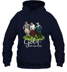 The Three Stooges Golf With Your Friends Hooded Sweatshirt
