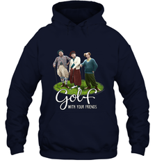 The Three Stooges Golf With Your Friends Hooded Sweatshirt Hooded Sweatshirt - belovedtshirt