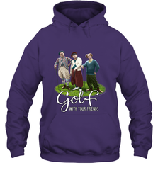 The Three Stooges Golf With Your Friends Hooded Sweatshirt Hooded Sweatshirt - belovedtshirt