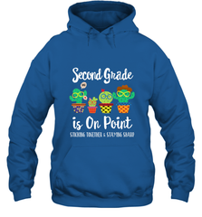 2nd Grade is on point, 1st day of school cactus teacher gift Hooded Sweatshirt Hooded Sweatshirt - belovedtshirt