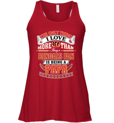 NFL The Only Thing I Love More Than Being A Cincinnati Bengals Fan Is Being A Papa Football Women's Racerback Tank Women's Racerback Tank - belovedtshirt