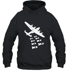 Christmas Gift Idea Bomber Dropping F Bombs Funny Hooded Sweatshirt Hooded Sweatshirt - belovedtshirt