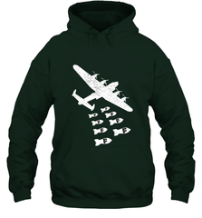 Christmas Gift Idea Bomber Dropping F Bombs Funny Hooded Sweatshirt Hooded Sweatshirt - belovedtshirt