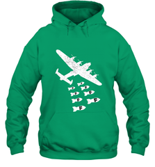 Christmas Gift Idea Bomber Dropping F Bombs Funny Hooded Sweatshirt Hooded Sweatshirt - belovedtshirt