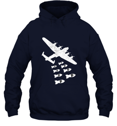 Christmas Gift Idea Bomber Dropping F Bombs Funny Hooded Sweatshirt