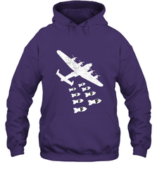 Christmas Gift Idea Bomber Dropping F Bombs Funny Hooded Sweatshirt Hooded Sweatshirt - belovedtshirt
