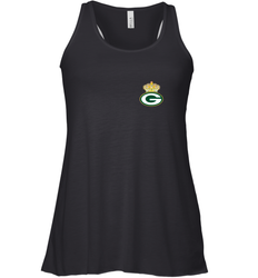 NFL Green Bay Packers Logo Champion Crown 1 Women's Racerback Tank