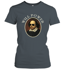 William Shakespeare Will Power Shirt Art Positive Quote Women's T-Shirt Women's T-Shirt - belovedtshirt