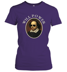 William Shakespeare Will Power Shirt Art Positive Quote Women's T-Shirt Women's T-Shirt - belovedtshirt