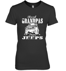 Funny Gift Papa Real Granddpas Drive Women's Premium T-Shirt Women's Premium T-Shirt - belovedtshirt