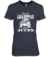 Funny Gift Papa Real Granddpas Drive Women's Premium T-Shirt Women's Premium T-Shirt - belovedtshirt