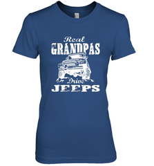 Funny Gift Papa Real Granddpas Drive Women's Premium T-Shirt Women's Premium T-Shirt - belovedtshirt