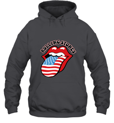 Mens The Rolling Stones USA Tongue Hooded Sweatshirt Hooded Sweatshirt - belovedtshirt