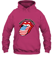 Mens The Rolling Stones USA Tongue Hooded Sweatshirt Hooded Sweatshirt - belovedtshirt