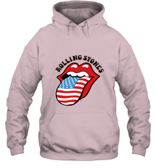 Mens The Rolling Stones USA Tongue Hooded Sweatshirt Hooded Sweatshirt - belovedtshirt