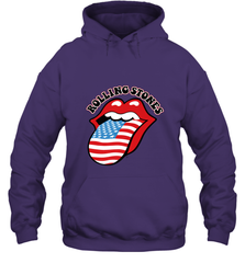 Mens The Rolling Stones USA Tongue Hooded Sweatshirt Hooded Sweatshirt - belovedtshirt