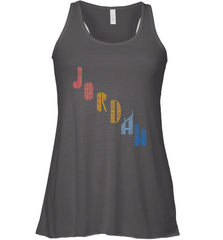 Vintage Jordan t shirt with Skyscarper Jordan Women's Racerback Tank Women's Racerback Tank - belovedtshirt