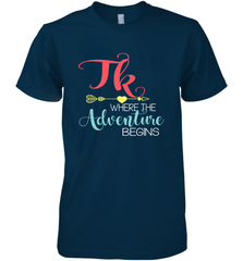 TK Transitional Kindergarten Where The Adventure Begins Men's Premium T-Shirt Men's Premium T-Shirt - belovedtshirt