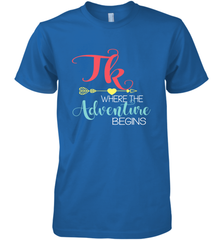 TK Transitional Kindergarten Where The Adventure Begins Men's Premium T-Shirt Men's Premium T-Shirt - belovedtshirt