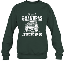 Funny Gift Papa Real Granddpas Drive Crewneck Sweatshirt Crewneck Sweatshirt - belovedtshirt