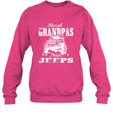 Funny Gift Papa Real Granddpas Drive Crewneck Sweatshirt Crewneck Sweatshirt - belovedtshirt