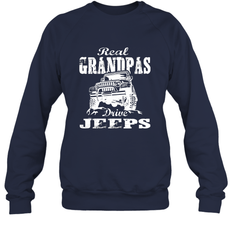Funny Gift Papa Real Granddpas Drive Crewneck Sweatshirt