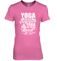 Yoga is More Than Yoga It's a Lifestyle Women's Premium T-Shirt Women's Premium T-Shirt - belovedtshirt