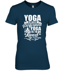 Yoga is More Than Yoga It's a Lifestyle Women's Premium T-Shirt Women's Premium T-Shirt - belovedtshirt