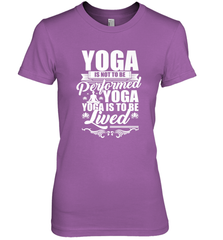 Yoga is More Than Yoga It's a Lifestyle Women's Premium T-Shirt Women's Premium T-Shirt - belovedtshirt