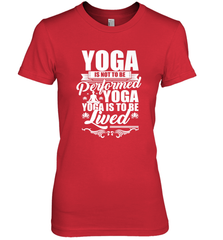 Yoga is More Than Yoga It's a Lifestyle Women's Premium T-Shirt Women's Premium T-Shirt - belovedtshirt