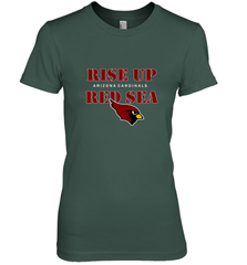 Arizona Cardinals NFL Rise Up Red Sea Women's Premium T-Shirt Women's Premium T-Shirt - belovedtshirt
